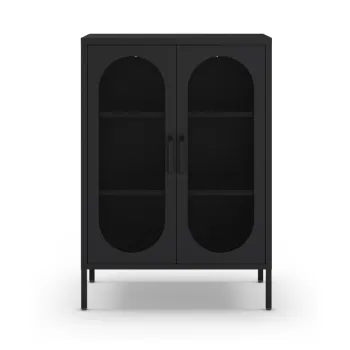 Dulap negru 70x100 cm Diora - Marckeric e592 imagine