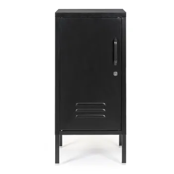 Dulap negru din metal cu incuietoare 35x76x40 cm Cambridge - Yes Everyday 679c imagine