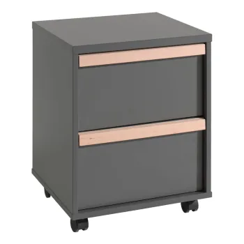 Dulap pentru copii gri inchis 48x60 cm London - Vipack b749 imagine