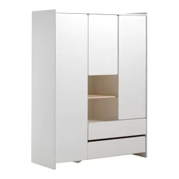Dulap pentru copii Vipack Kiddy, 137,8 x 190 cm, alb 0077 imagine