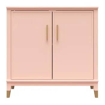 Dulap roz 86x85x41 cm Westerleigh - CosmoLiving by Cosmopolitan 7b0c imagine