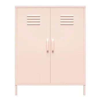 Dulap roz din metal 40x102x80 cm Mission District - Storaa 23f5 imagine
