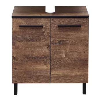 Dulap sub chiuveta cu aspect de lemn de stejar 60x53 cm Set 374 - Pelipal 0439 imagine