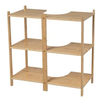 Dulap sub chiuveta in culoare naturala din bambus 60x60 cm - Casa Seleccion 84f0 imagine