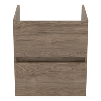 Dulap sub chiuveta in culoare naturala suspendat cu aspect de lemn de nuc 50x55 cm Eurovit+ - Ideal Standard 4b36 imagine