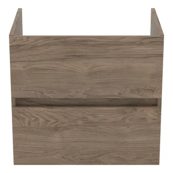Dulap sub chiuveta in culoare naturala suspendat cu aspect de lemn de nuc 60x55 cm Eurovit+ - Ideal Standard aac1 imagine