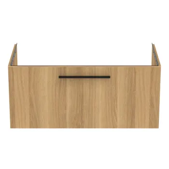 Dulap sub chiuveta in culoare naturala suspendat cu aspect de lemn de stejar 100x44 cm i.Life B - Ideal Standard 7dcf imagine