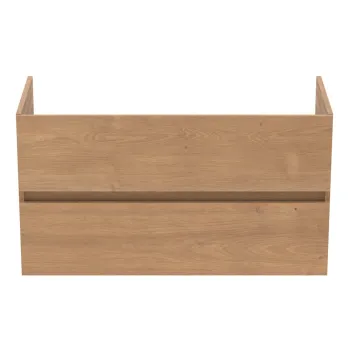 Dulap sub chiuveta in culoare naturala suspendat cu aspect de lemn de stejar 100x55 cm Eurovit+ - Ideal Standard 89a0 imagine