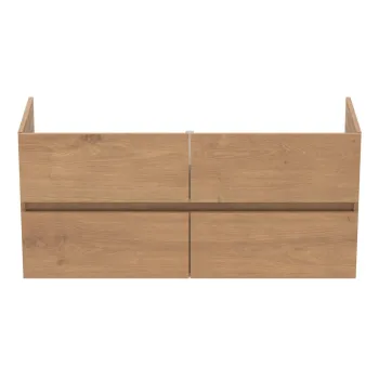 Dulap sub chiuveta in culoare naturala suspendat cu aspect de lemn de stejar 120x55 cm Eurovit+ - Ideal Standard 8cd9 imagine