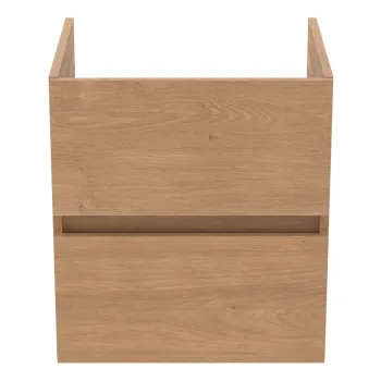 Dulap sub chiuveta in culoare naturala suspendat cu aspect de lemn de stejar 50x55 cm Eurovit+ - Ideal Standard 6689 imagine