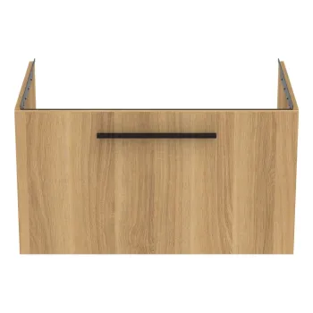 Dulap sub chiuveta in culoare naturala suspendat cu aspect de lemn de stejar 80x44 cm i.Life B - Ideal Standard 875d imagine