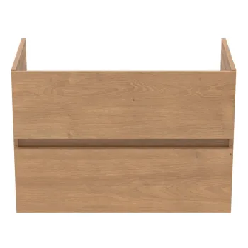 Dulap sub chiuveta in culoare naturala suspendat cu aspect de lemn de stejar 80x55 cm Eurovit+ - Ideal Standard a321 imagine