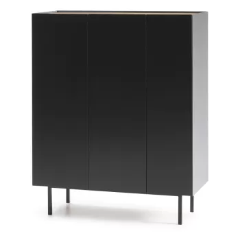 Dulap Teulat Arista, negru 126b imagine