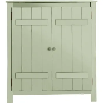 Dulap verde deschis din lemn de pin 100x110 cm Bertram - Storaa be83 imagine