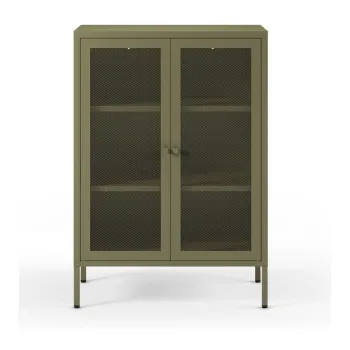 Dulap verde din metal 70x100x40 cm Fayna - Marckeric 0427 imagine