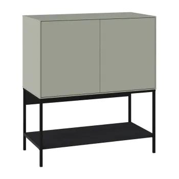Dulap verde/negru 80x90x40 cm Amira - Marckeric 27fa imagine