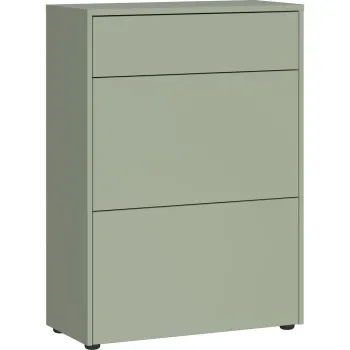 Dulap verde prafuit cu aspect mat 70x99x34 cm Binetto - Germania 5734 imagine