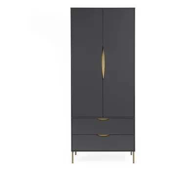 Dulap Woodman Kobe, gri 374f imagine