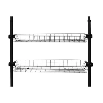 Organizatoare pentru sifonier 2 buc. din metal Herkules - Wenko c163 imagine