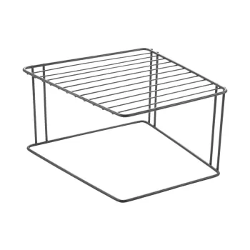Raft suplimentar pentru dulapul de bucatarie Metaltex Boxe Lava, negru 10d8 imagine
