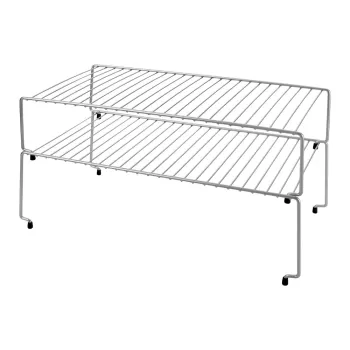 Set 2 rafturi aditional pentru dulap Metaltex 56b0 imagine