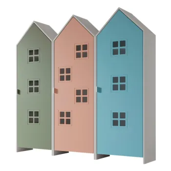 Sifonier de copii 173x171,5 cm CASAMI BRUGES - Vipack 355a imagine