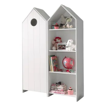 Sifonier de copii alb deschis 115x171,5 cm CASAMI - Vipack bfbd imagine