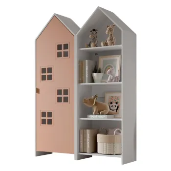 Sifonier de copii alb/roz deschis 115x171,5 cm CASAMI BRUGES - Vipack a878 imagine