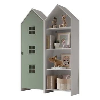 Sifonier de copii alb/verde deschis 115x171,5 cm CASAMI BRUGES - Vipack 79a0 imagine