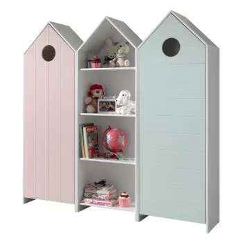 Sifonier de copii deschis 173x171,5 cm CASAMI - Vipack 424e imagine