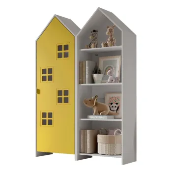 Sifonier de copii galben/alb deschis 115x171,5 cm CASAMI BRUGES - Vipack b730 imagine