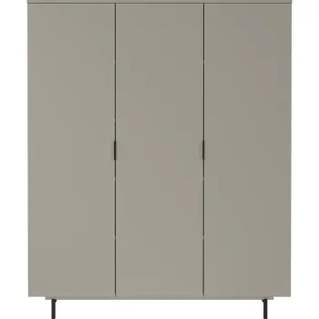 Sifonier de copii gri 158x190x54 cm Tomino - Germania a68b imagine