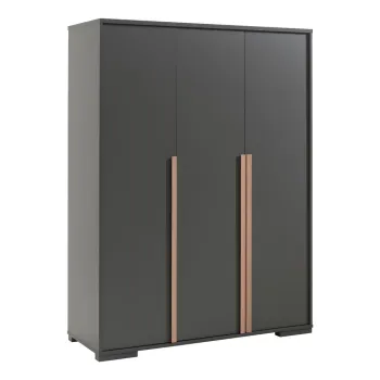 Sifonier de copii gri inchis 146x195 cm London - Vipack 50c2 imagine