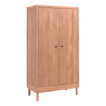 Sifonier de copii in culoare naturala din lemn de stejar 100x190x55 cm Forrest - Vipack d8d0 imagine
