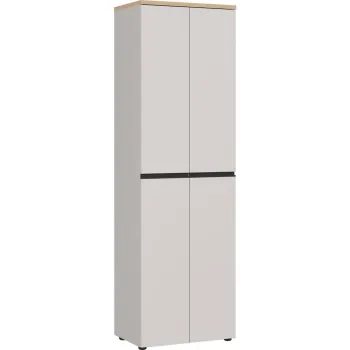 Sifonier grej/in culoare naturala deschisa 59x194x41 cm Cormano - Germania 987b imagine