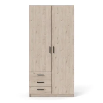 Sifonier in culoare naturala cu aspect de lemn de stejar 99x200 cm Sprint - Tvilum 1d6a imagine