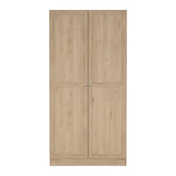 Sifonier in culoare naturala cu aspect de lemn de stejar 99x200x62 cm Billund - Tvilum c089 imagine