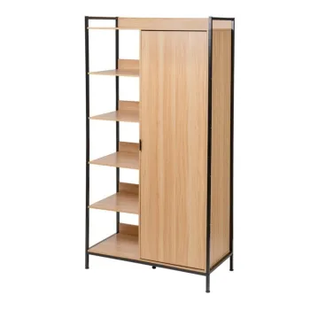 Sifonier in culoare naturala deschis 100x190x48 cm Armarios - Casa Seleccion d7e4 imagine