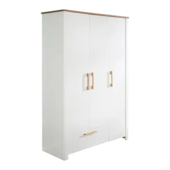 Sifonier pentru copii alb 139x200 cm Ava - Roba b866 imagine