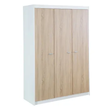 Sifonier pentru copii alb-natural 131x190 cm Gabriella - Roba 3286 imagine