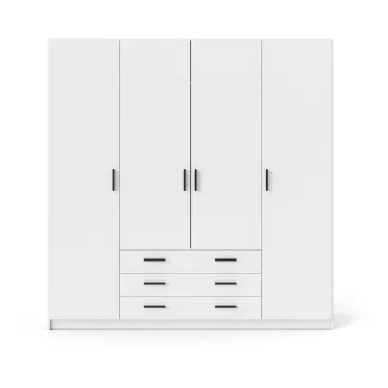 Sifonier Tvilum Sprint, 196 x 200 cm, alb 3967 imagine