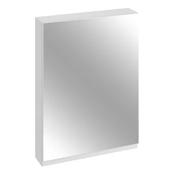 Dulap baie cu oglinda CS Monde - 60 cm, suspendat, gri 28ff imagine