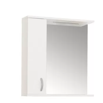Oglinda baie GN0001 cu dulap - 50 cm Alb 6cdd imagine