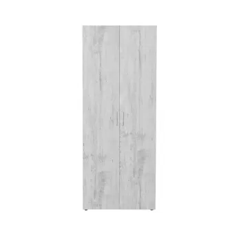 Dulap ALMA 2 usi, 1 raft, bara haine, pin antichizat, 80x52x203 cm 9743 imagine