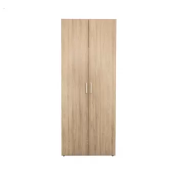 Dulap ALMA 2 usi, 1 raft, bara haine, sonoma, 80x52x203 cm c22b imagine