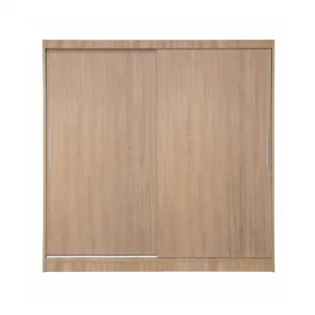 Dulap CORFU 01, usi glisante, sonoma, 200x60x200 cm caec imagine