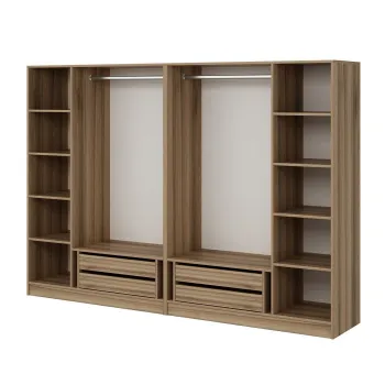 Dulap KALE, fara usi, auriu, 270x52x210 cm 1499 imagine