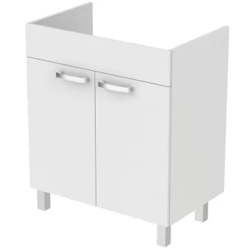 Dulap baie cu picioare Ideal Standard Tempo pentru lavoar, 70 cm, alb lucios 19be imagine