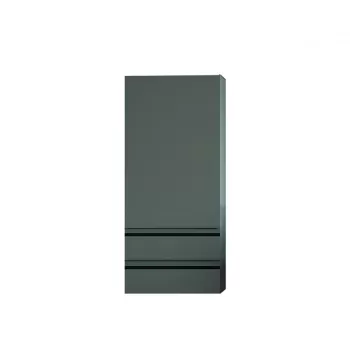 Dulap baie suspendat 100 cm, cu 2 sertare si o usa, verde mat, KolpaSan Alexis 1fd5 imagine