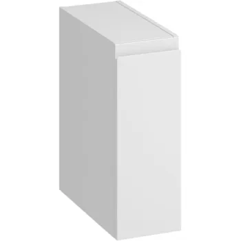 Dulap baie suspendat, 44x20 cm, laterala pe perete, alb. Cersanit Moduo 89ea imagine